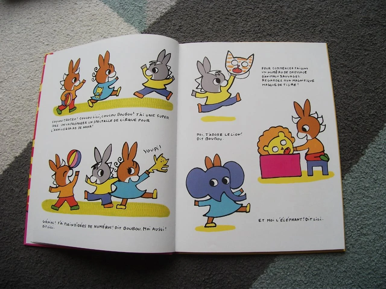 Livro Trotro faz seu circo Galimard Jeunesse – photo 5